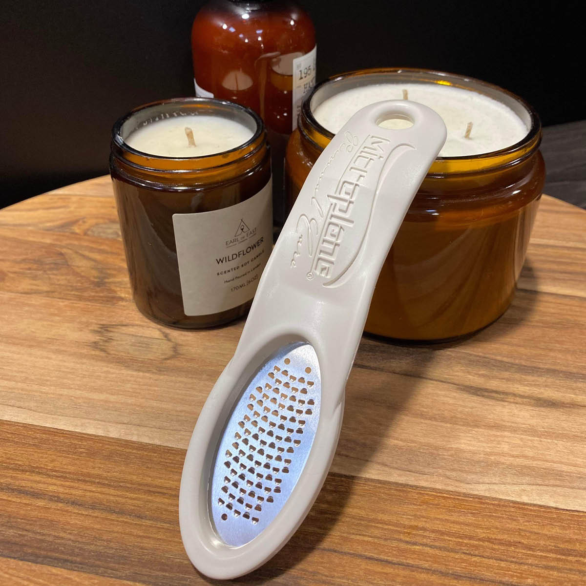 Microplane Fotfil M/95 Mikroskuren Kirurgiskt Stål/Vit