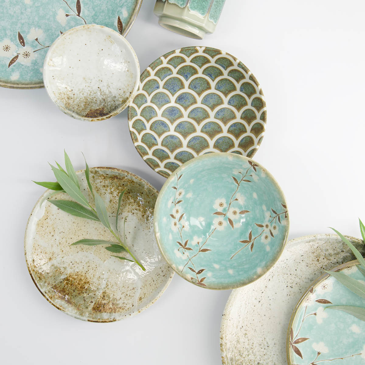 Tokyo Design Studio Yukishino pastatallrik 22x4 cm brun/vit