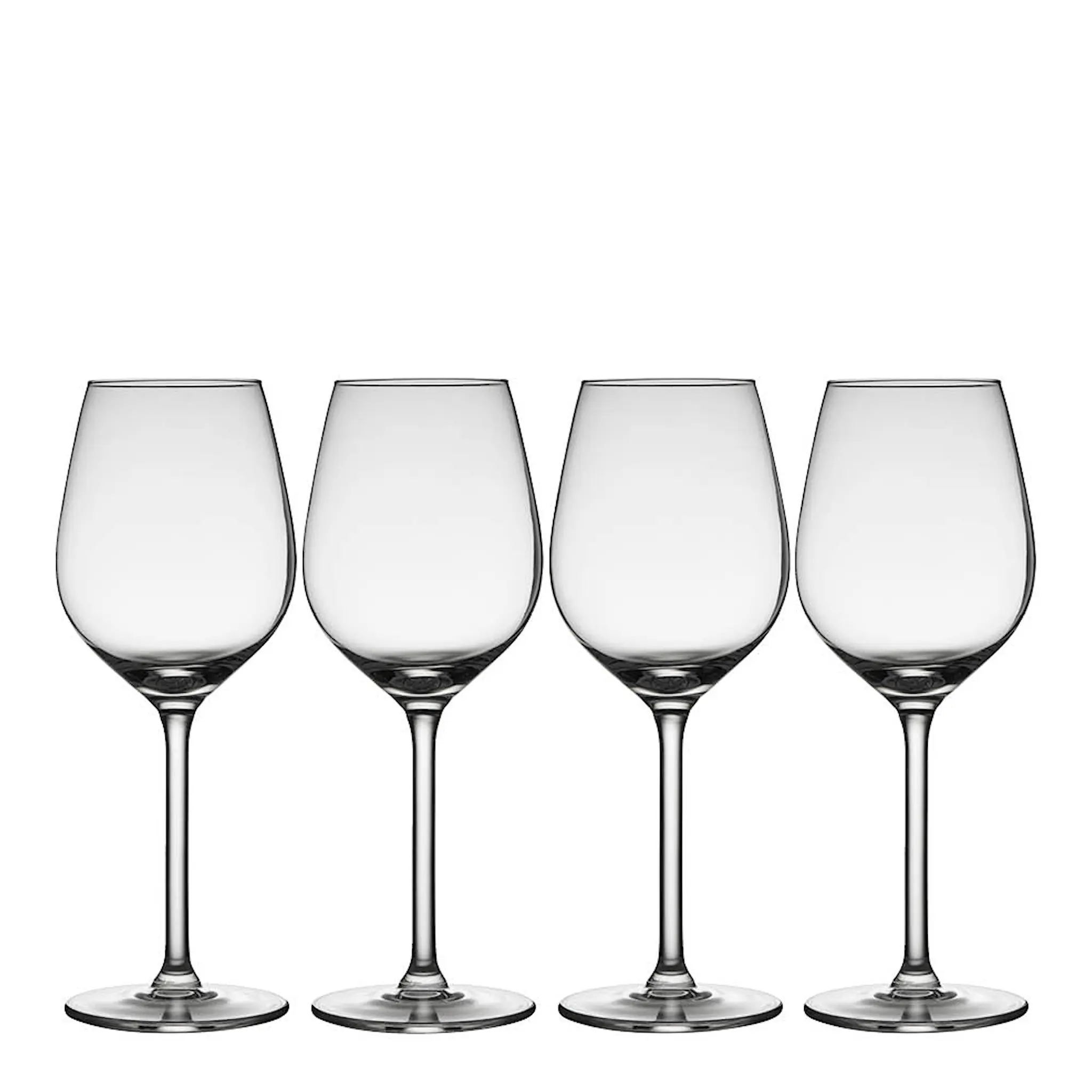 Lyngby Glas Juvel Vitvinsglas 38 cl 4-pack Klar