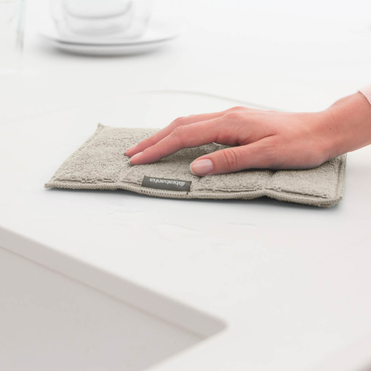 Brabantia SinkSide disksvamp / disktrasa microfiber 3-pack multi