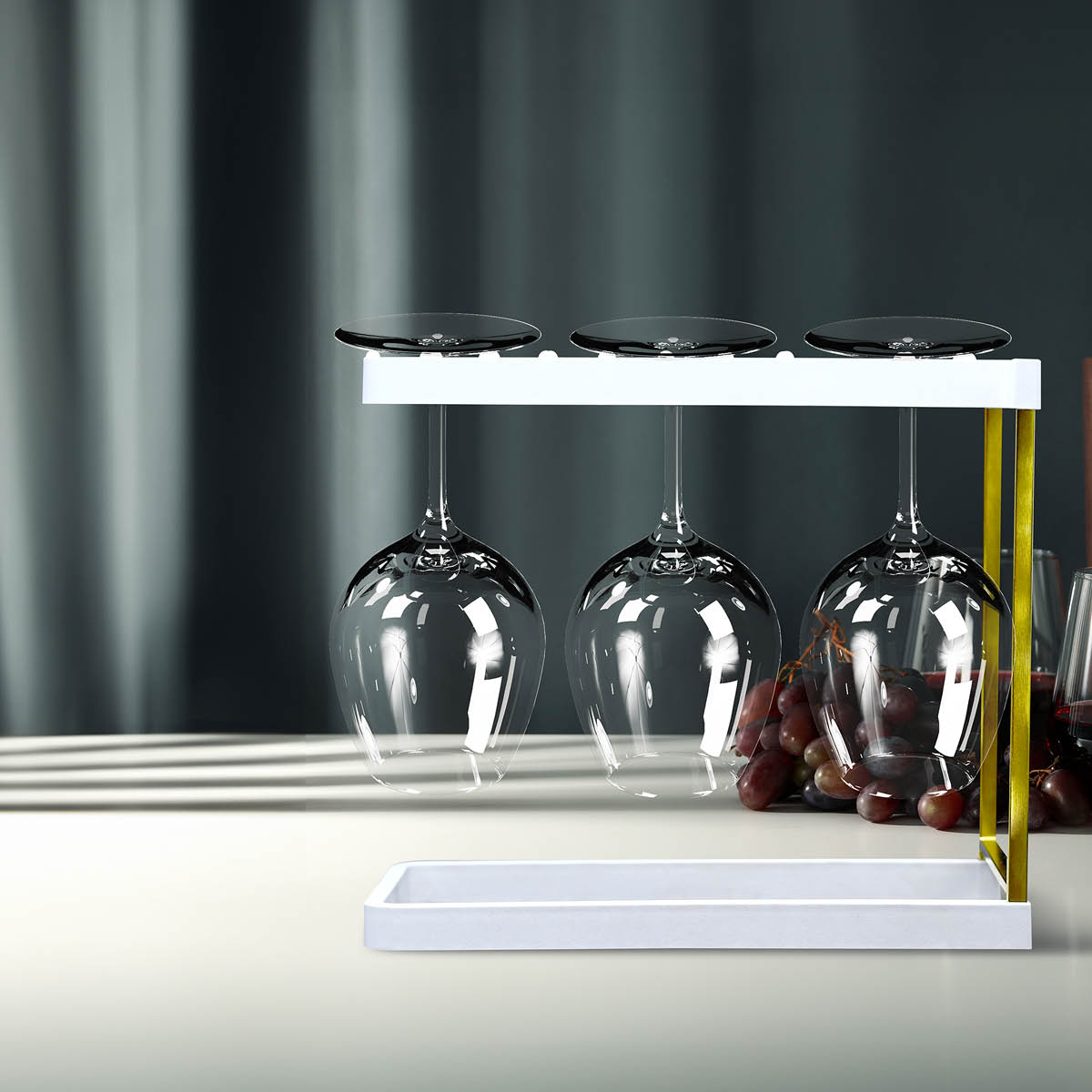 Happy Sinks Happy Viinilasiteline 28x24 cm Valkoinen