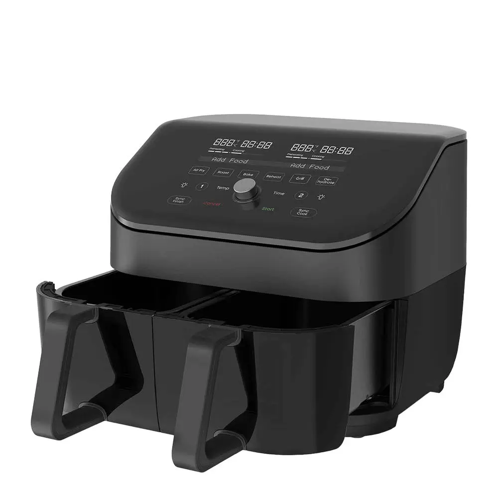 Vortex Plus Dual ClearCook 7,6 L 1700W musta