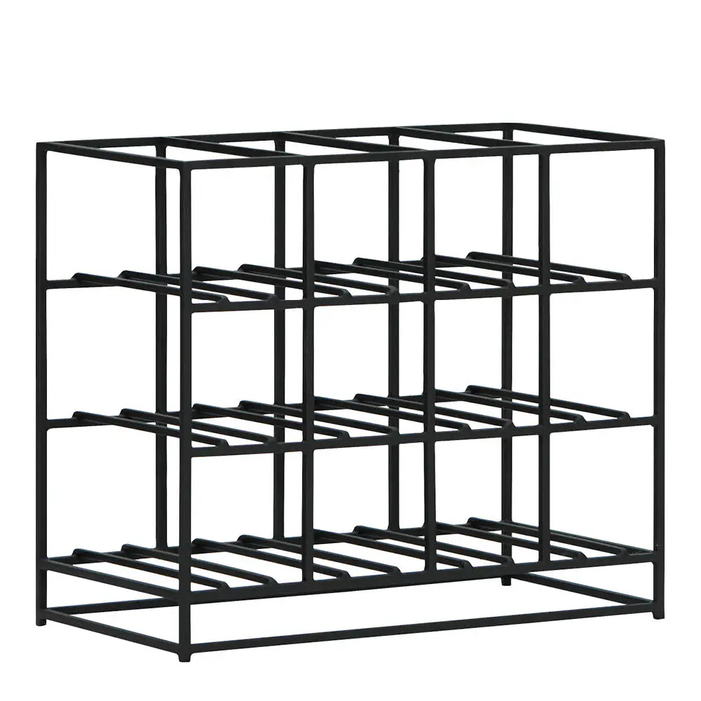 Hylly 20x41x35 cm Musta