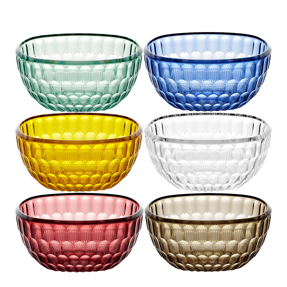 Guzzini Vanity bolle 12 cm 6 stk bioplast multi