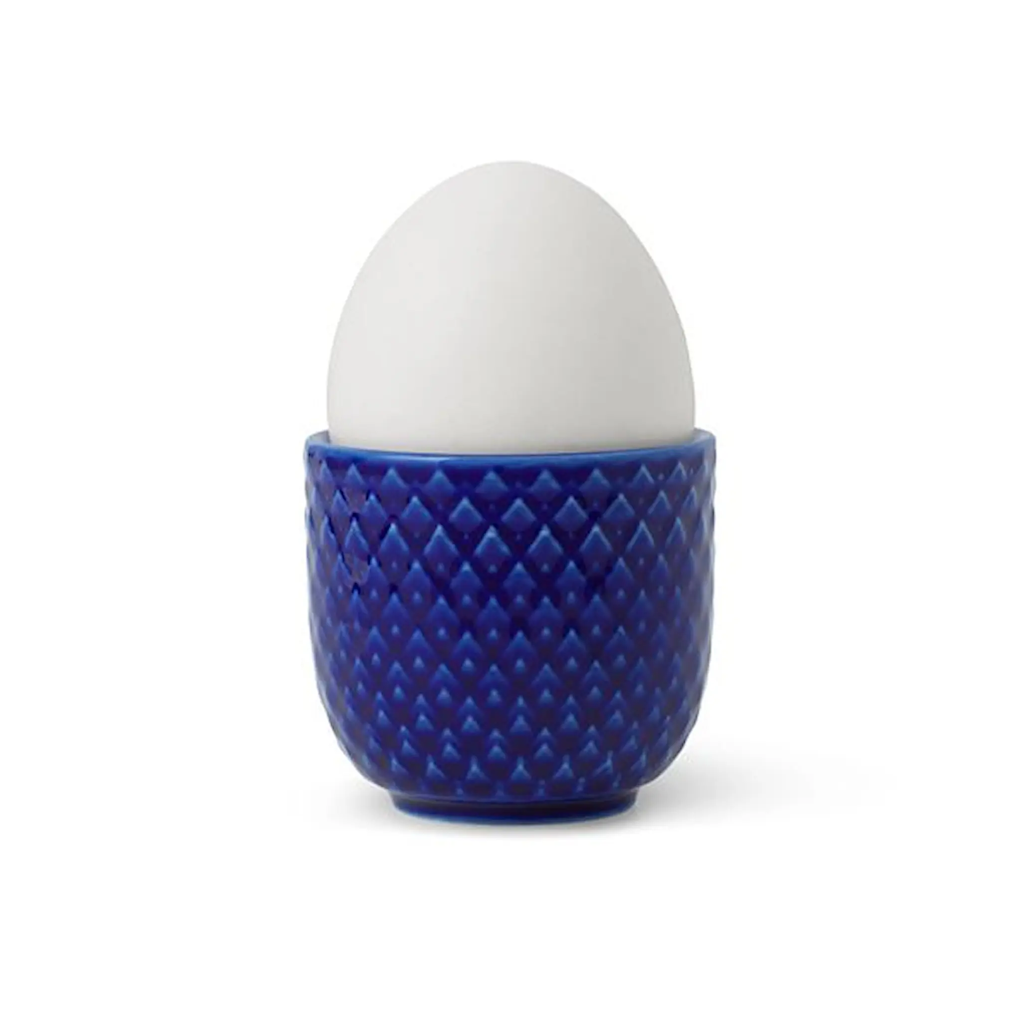 Lyngby Porcelæn Rhombe Color Äggkopp 5 cm Mörkblå