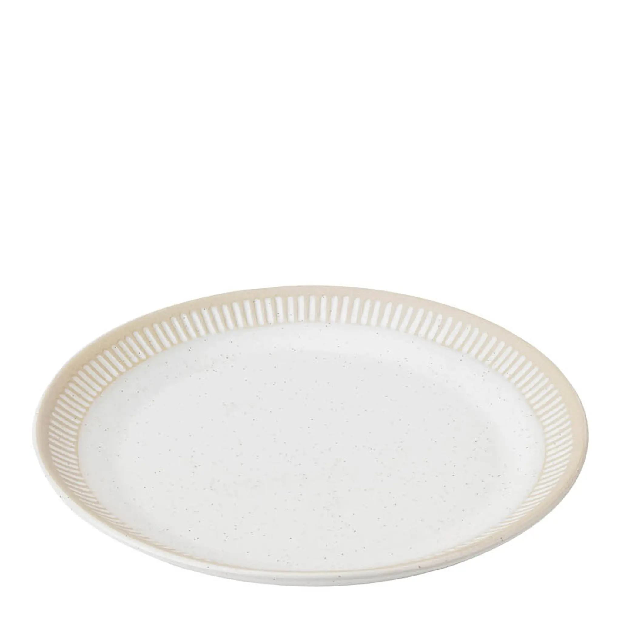Knabstrup Keramik Colorit Tallrik 27 cm Sand
