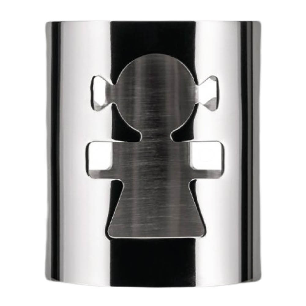 Alessi Girotondo servettring 5 cm kvinna