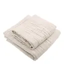 FINE set med badlakan och handduk stone