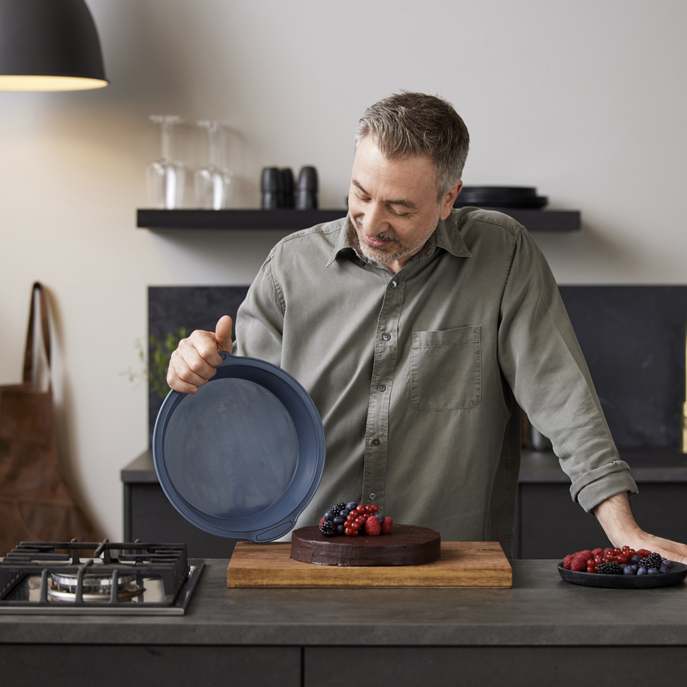 Tareq Taylor Tareq taylor kakeform pecan 26x6,3 cm indigo