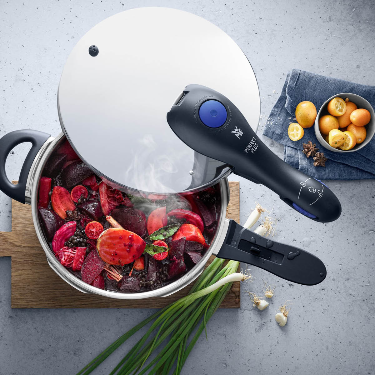 WMF Perfect Plus trykkoker m/innsats 6,5L