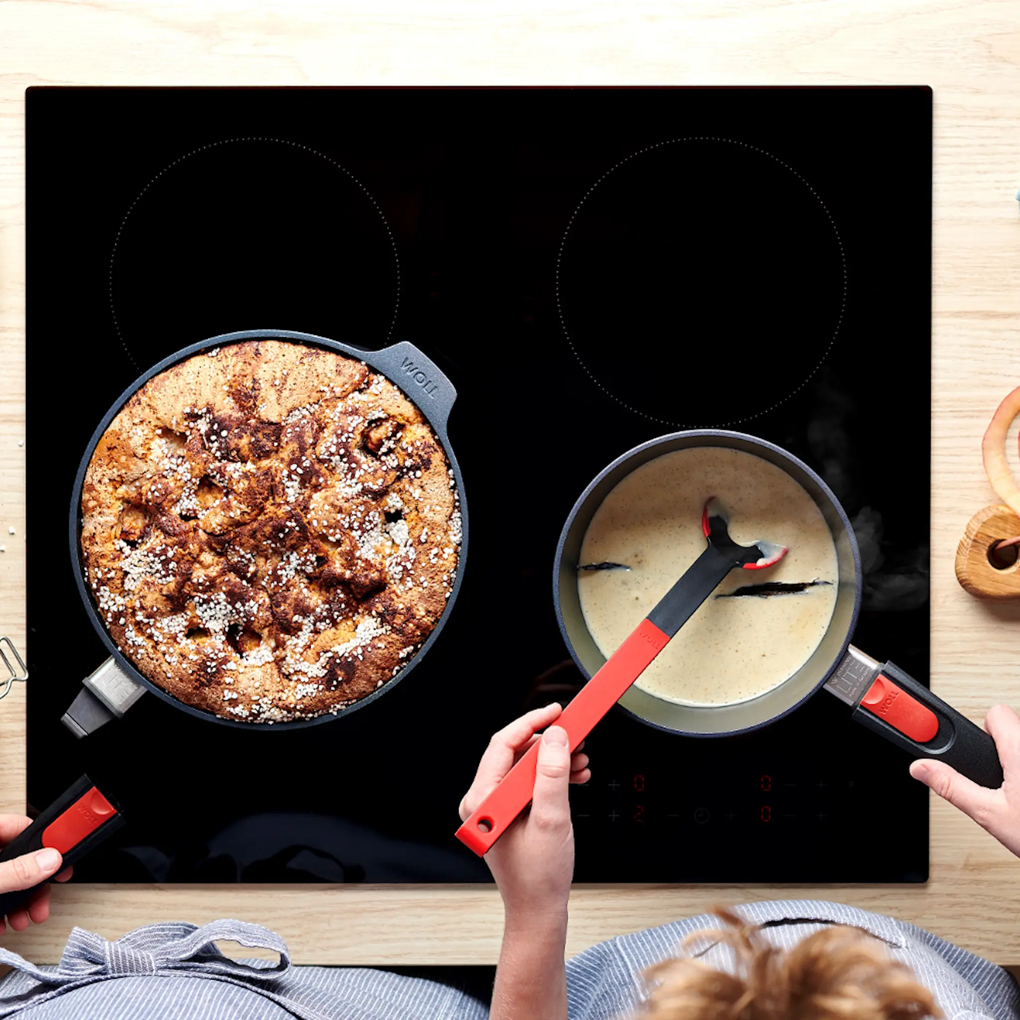 Woll Diamond Lite Paistokasari irrotettava kahva 32 cm