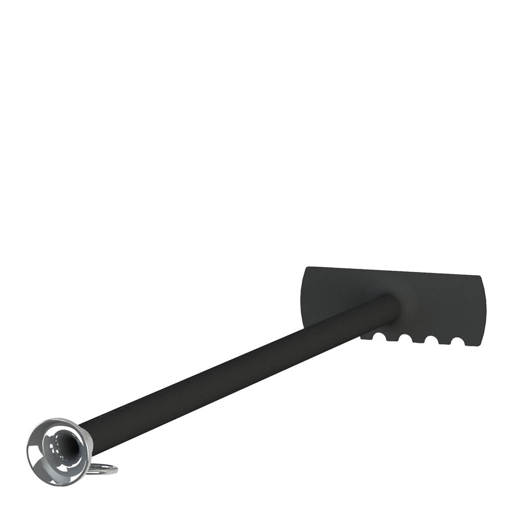 Morsö Tuhkakaavin puhallusputkella 50,5 cm Musta/Teräs