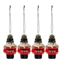 Tino juldekoration 4-pack röd