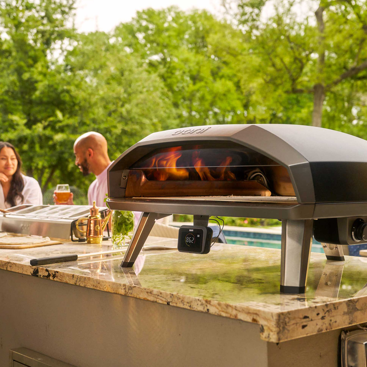 Ooni Koda 2 Max pizzaovn gass 24" (EU Butan)svart