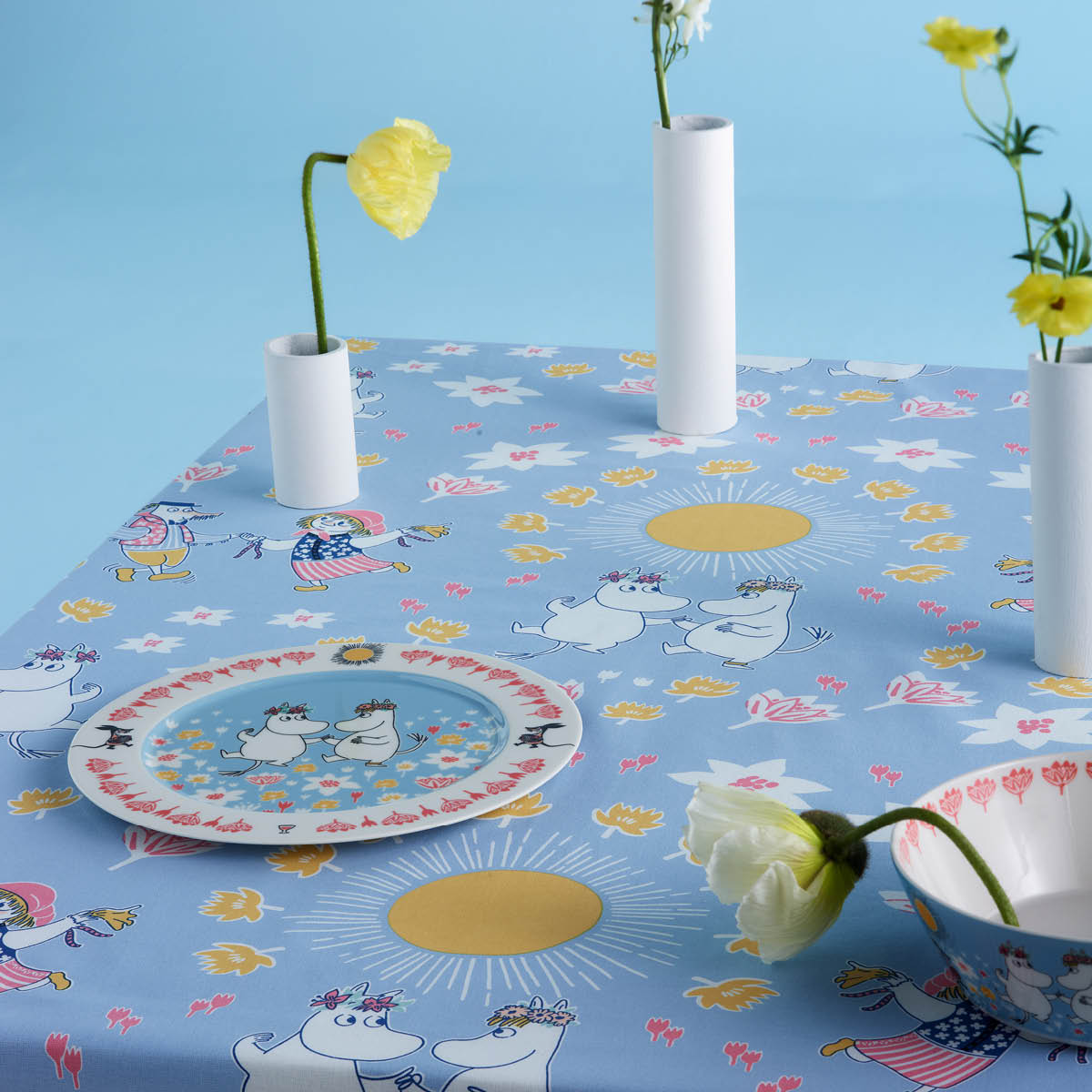 Moomin Arabia Mumin serveringsskål 23 cm Sommardans