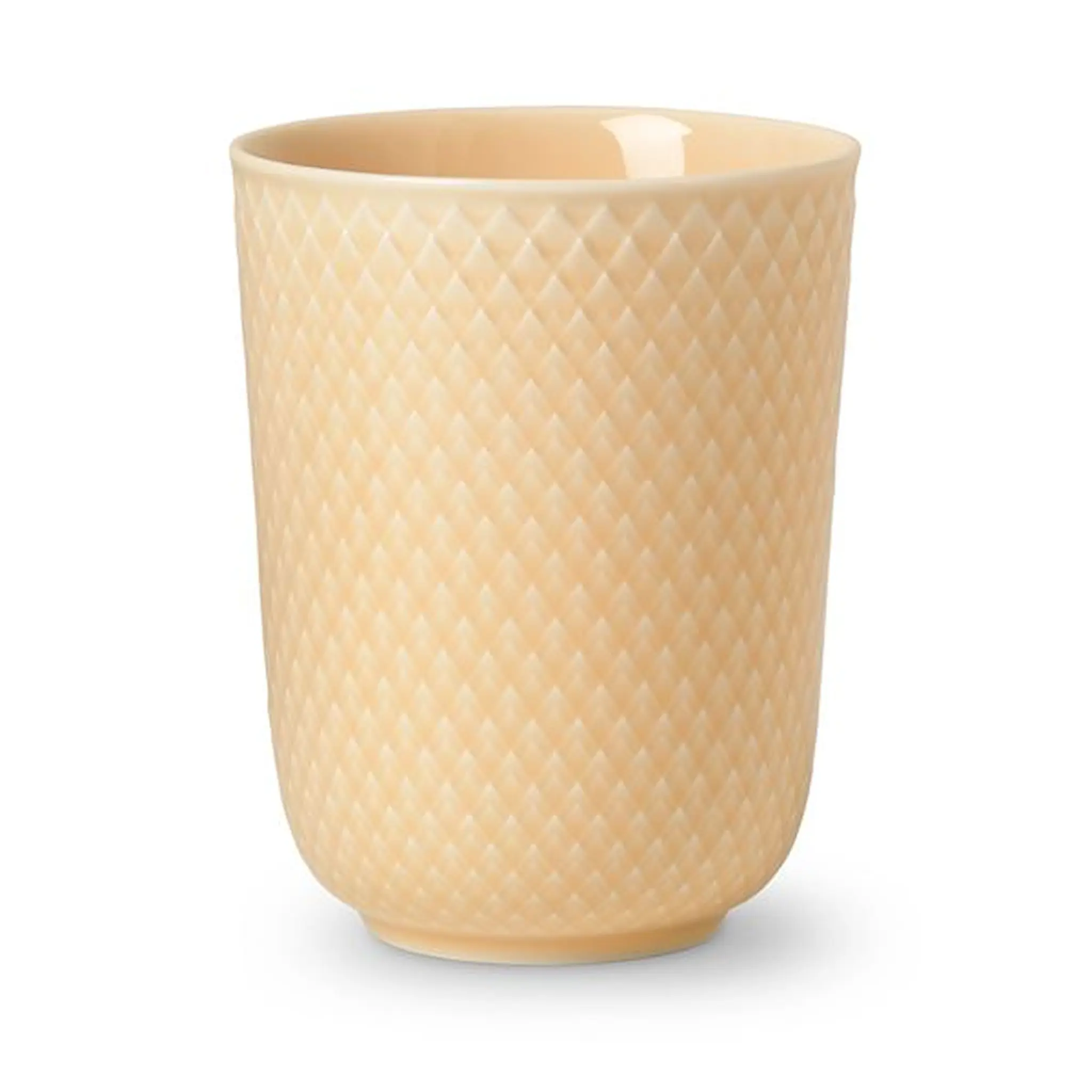 Lyngby Porcelæn Rhombe Color Mugg 33 cl Sand