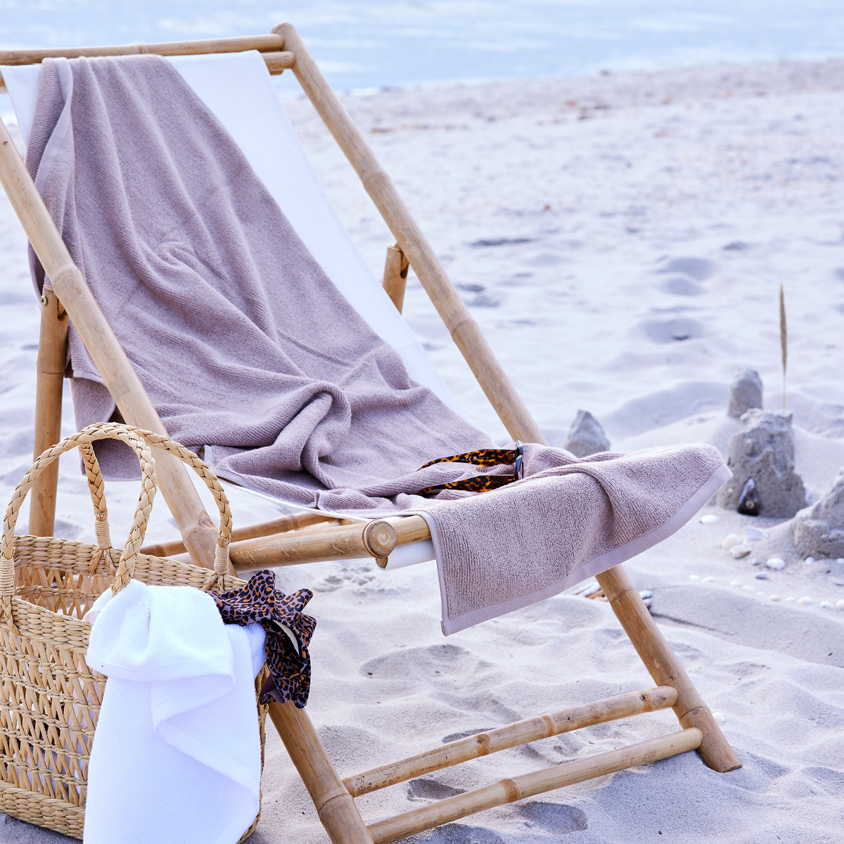 Lene Bjerre Mandisa solstol 112x60x80 cm bambu/natur