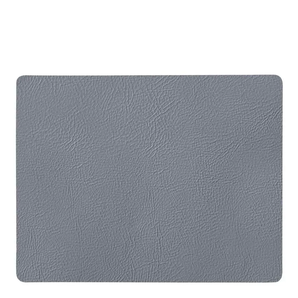 Quadro Pöytätabletti Kierrätettyä nahkaa 43x35 cm Harmaa
