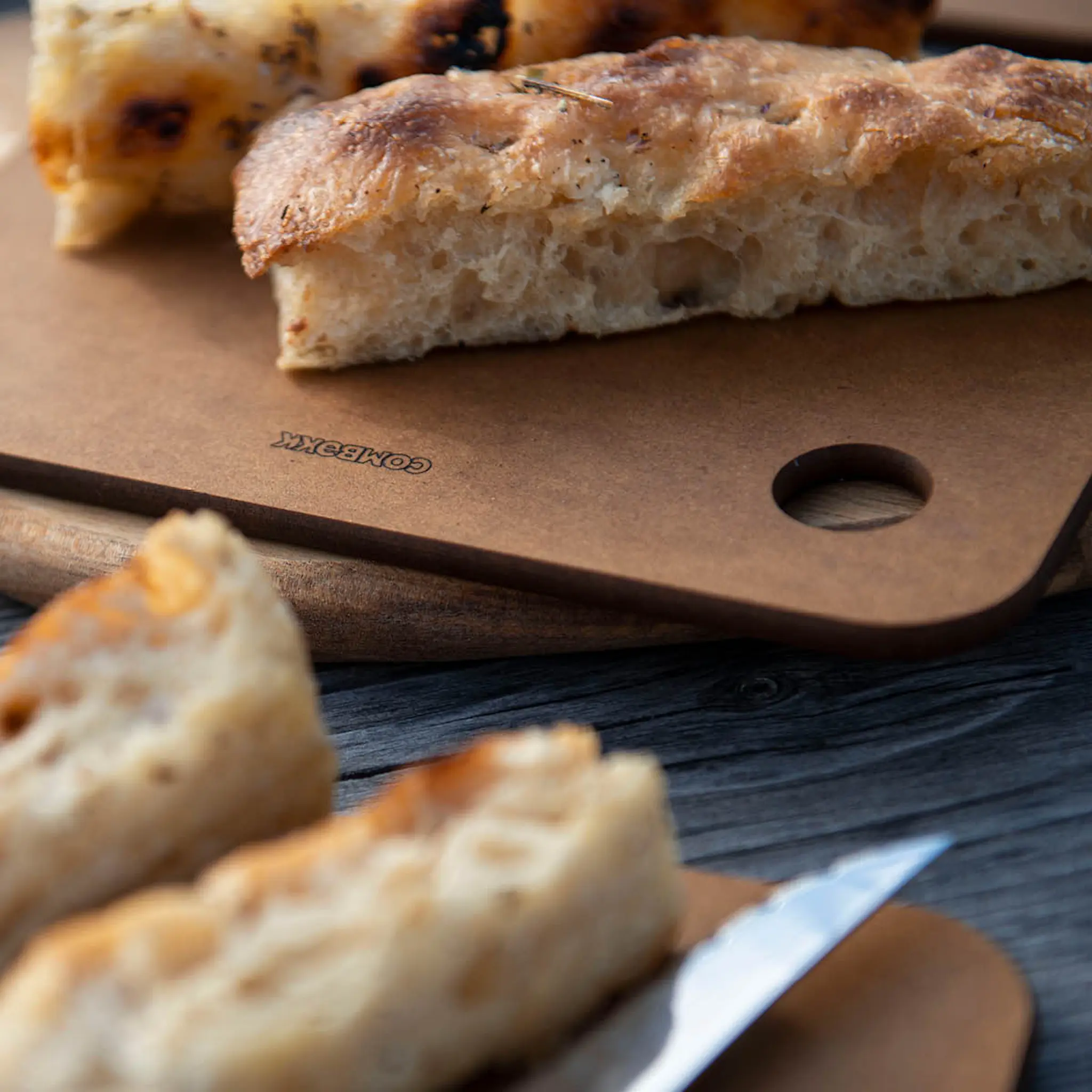 Combekk Skärbräda 2-pack brun