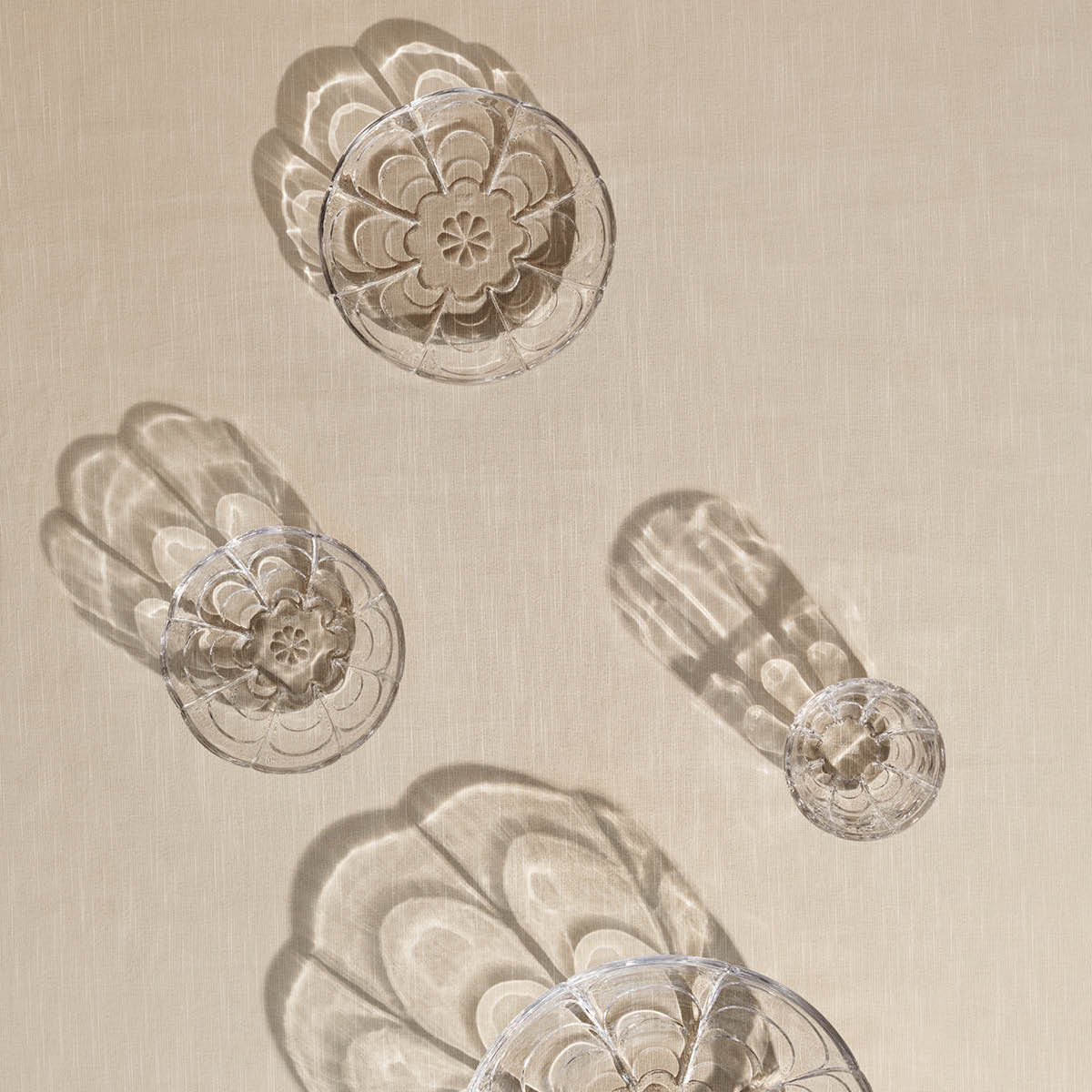 Holmegaard Lily Assiett 16 cm 2-Pack Klar