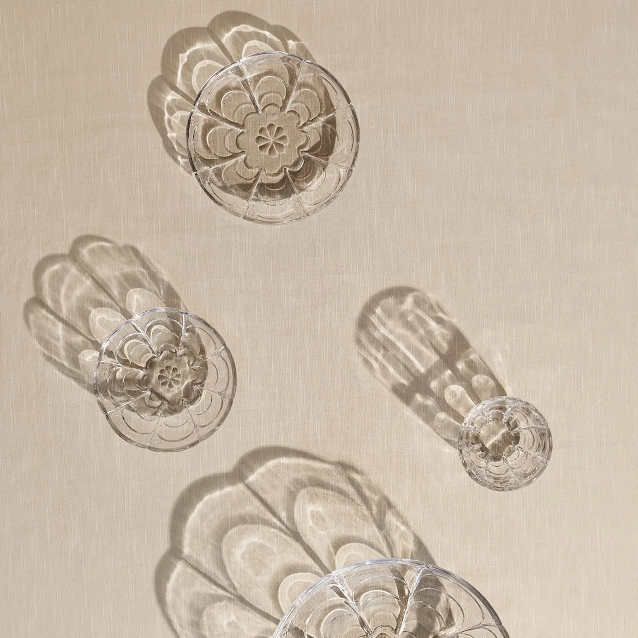 Holmegaard Lily Assiett 16 cm 2-Pack Klar