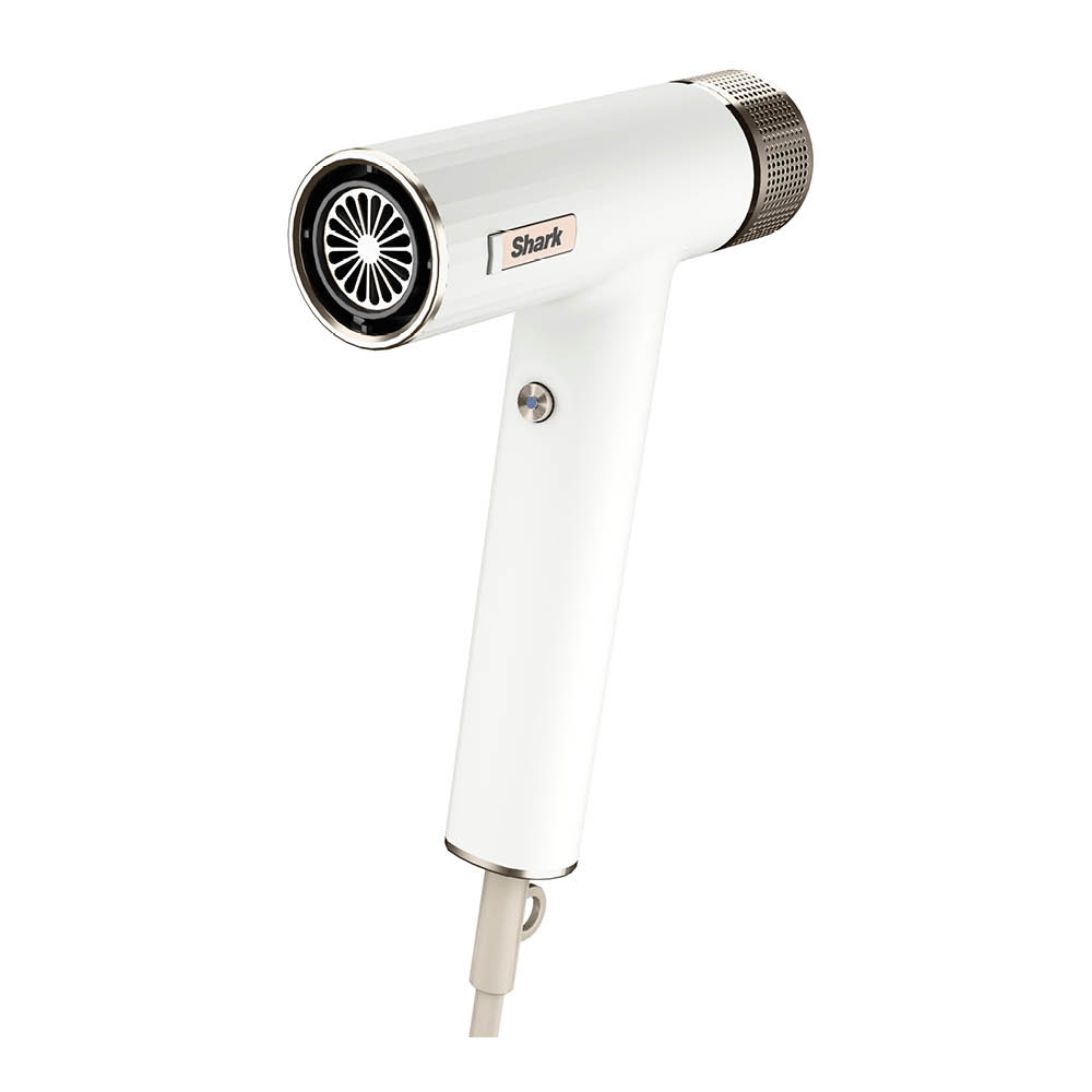 Shark Beauty SpeedStyle 5-i-1 RapidGloss Finisher & hårfön HD352EU white