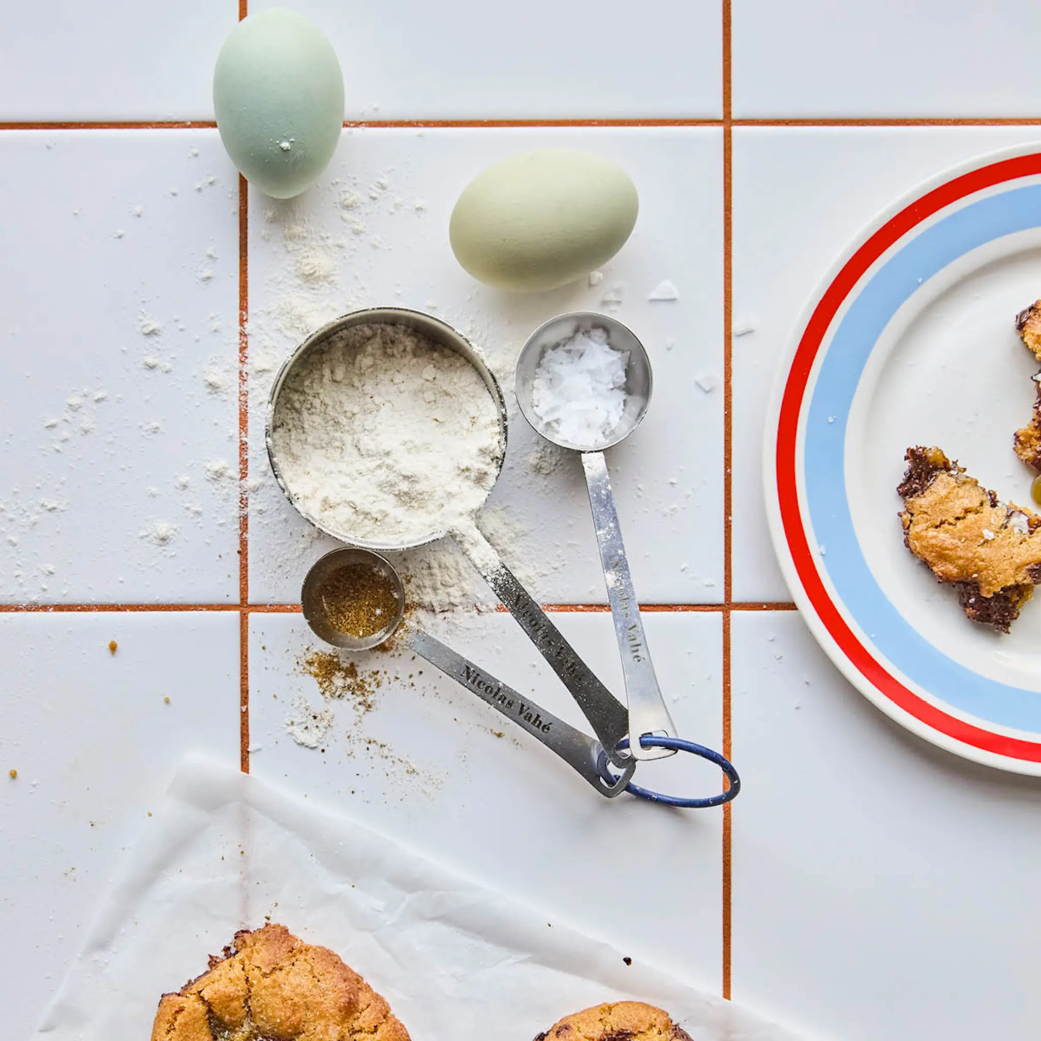 Nicolas Vahé Målebeger 3 stk sølv