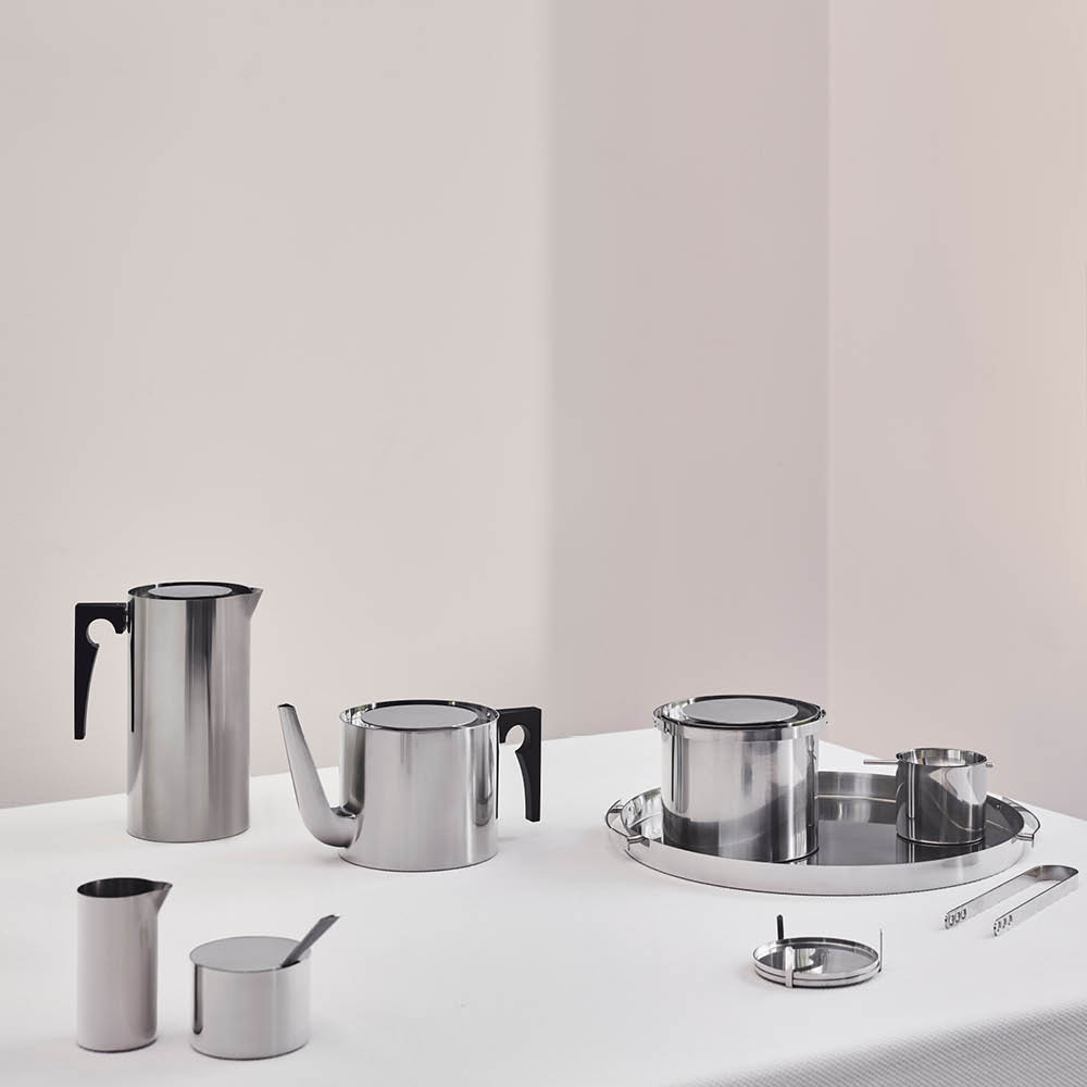 Stelton Arne Jacobsen sukkerskål 20 cl stål