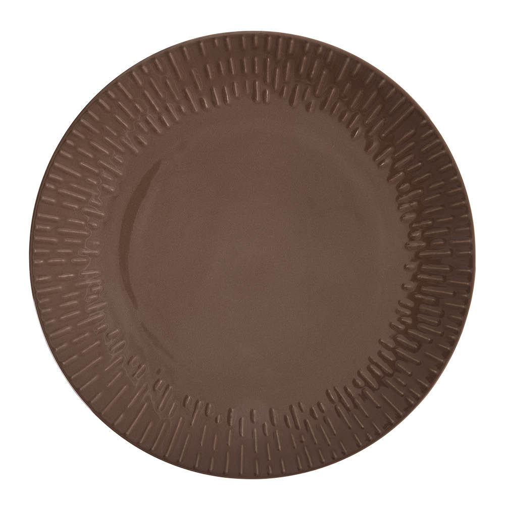 Aida - Life in colour - Confetti Lautanen 27,5 cm Chocolate