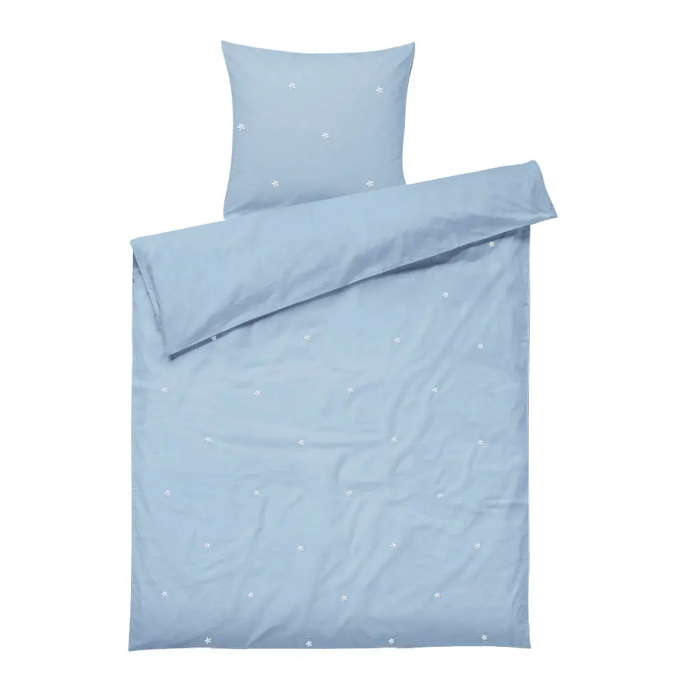 Daisy sengetøy junior 100x140 cm lys blå
