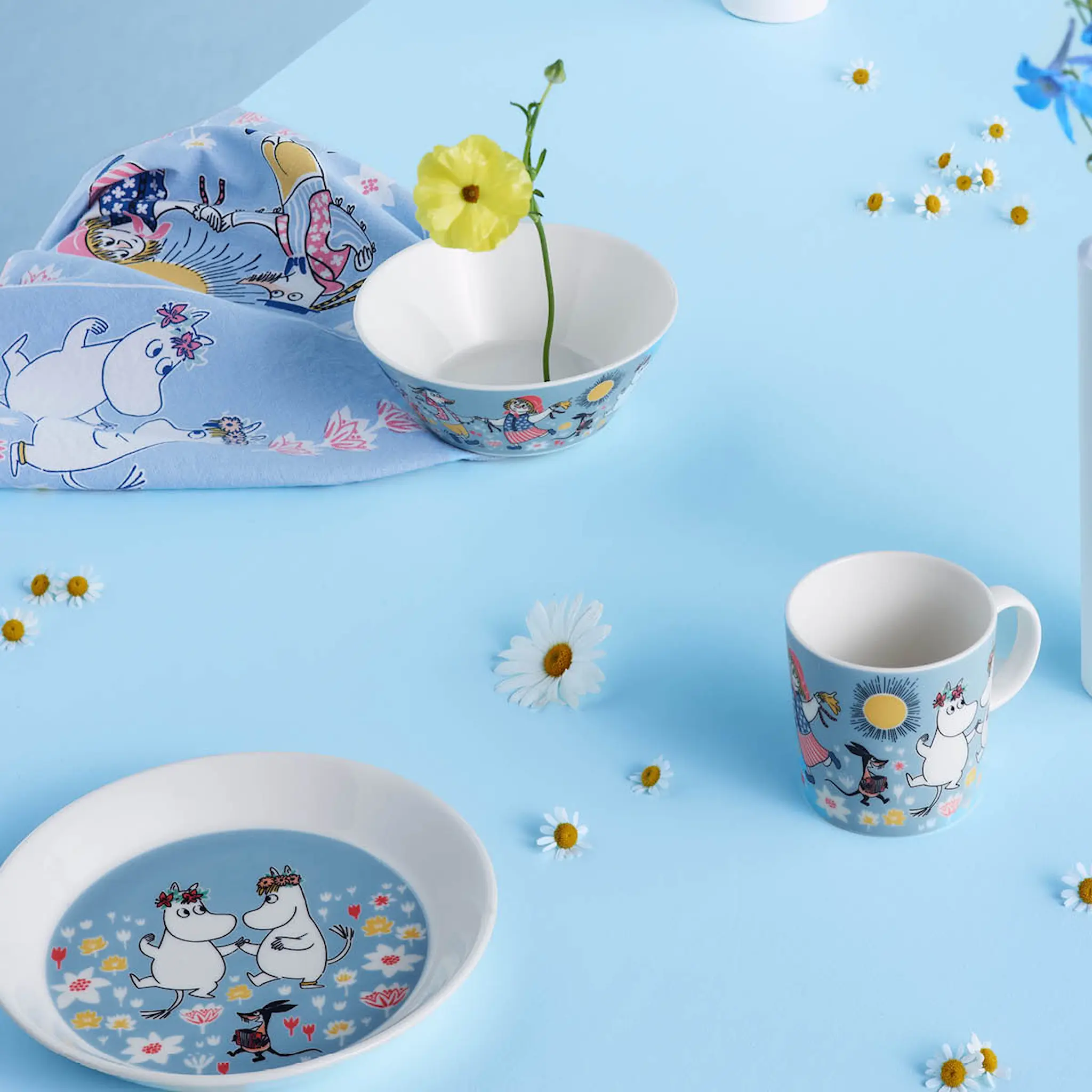 Moomin Arabia Mumintallrik 19 cm Sommardans