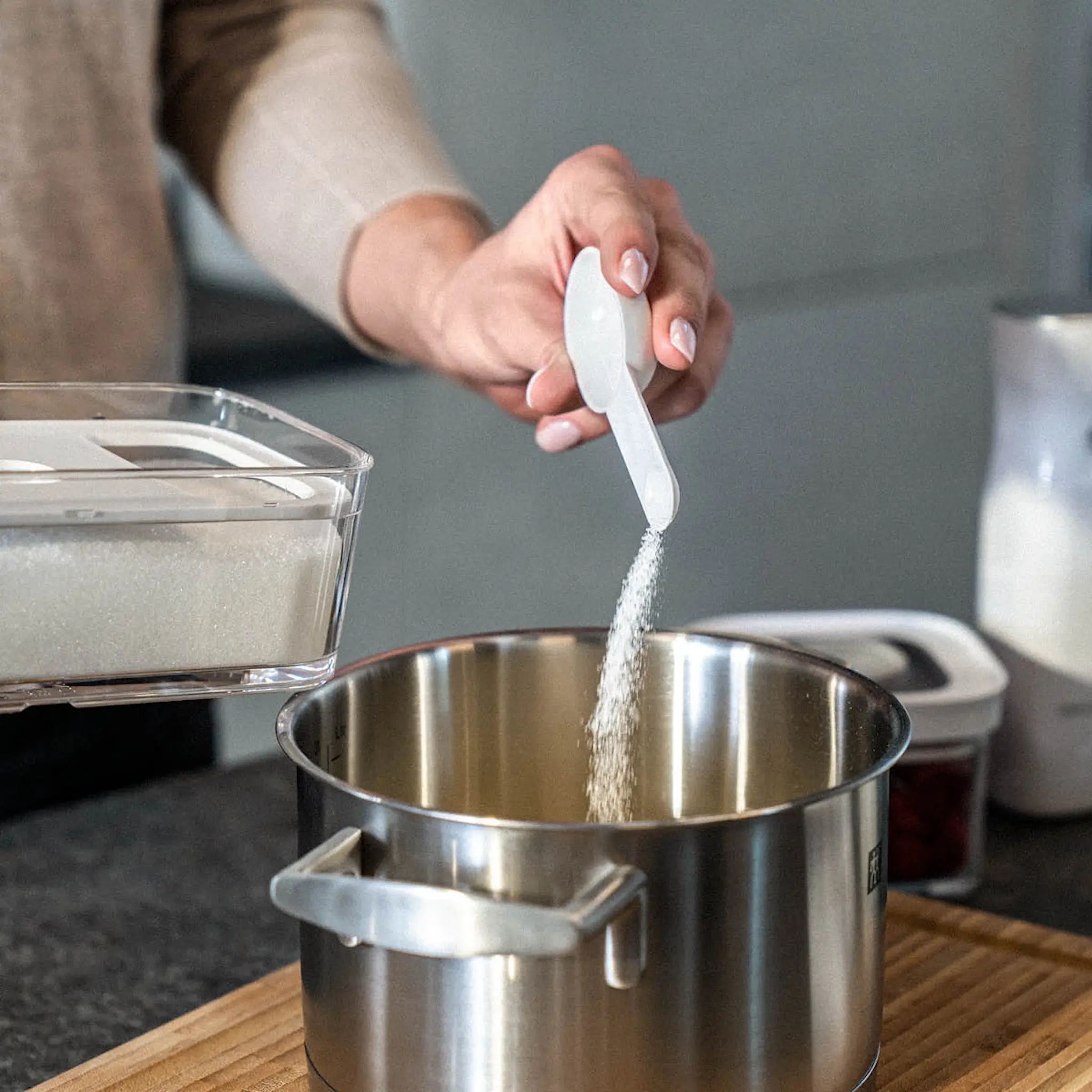 Zwilling Fresh & Save Cube Mittalusikka M 19,7x9 cm Valkoinen