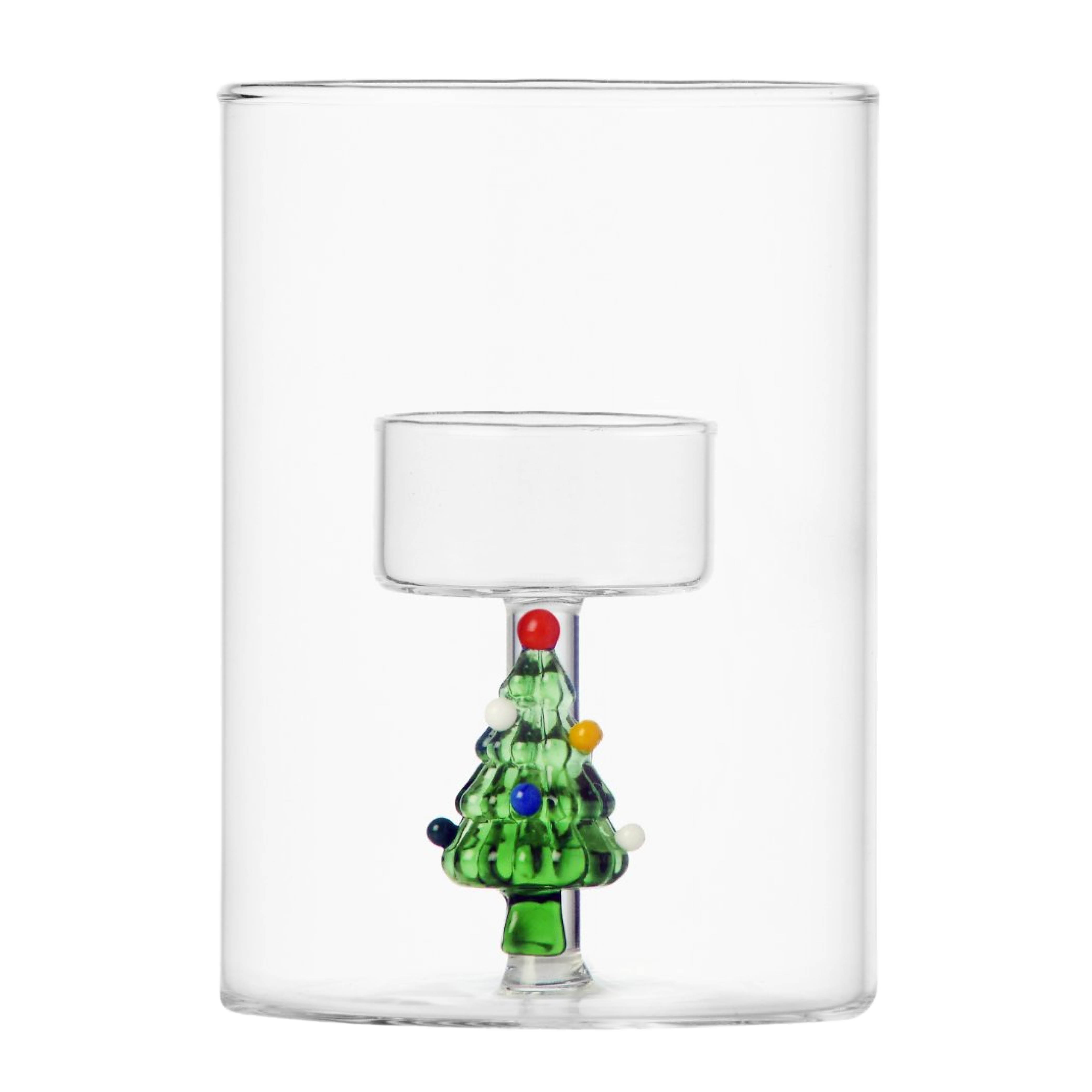 Ichendorf Milano Christmas Tales telyslykt 12,5 cm juletre