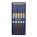 Ätpinneset 5-pack blå plommon