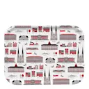 Uppsala Frukostbricka 27x20 cm Röd