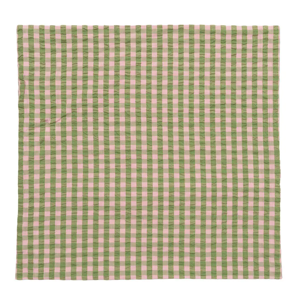 Bæk&Bølge Tyynyliina 63x60 cm Vihreä/roosa