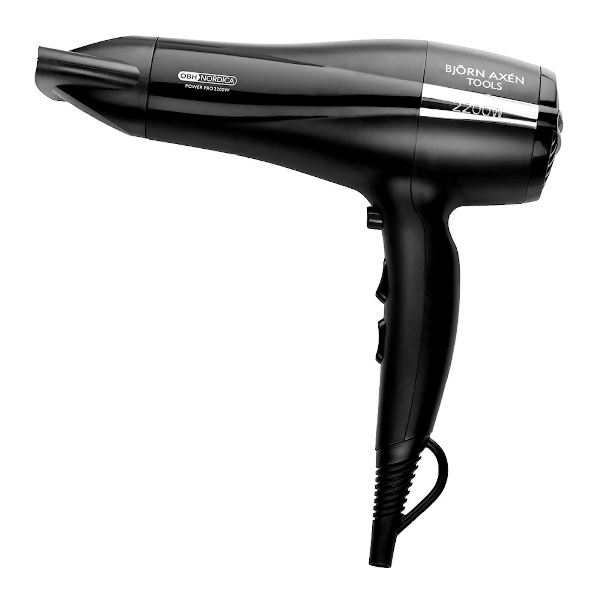 OBH Nordica Björn Axén Power Pro hårfön 5191 svart