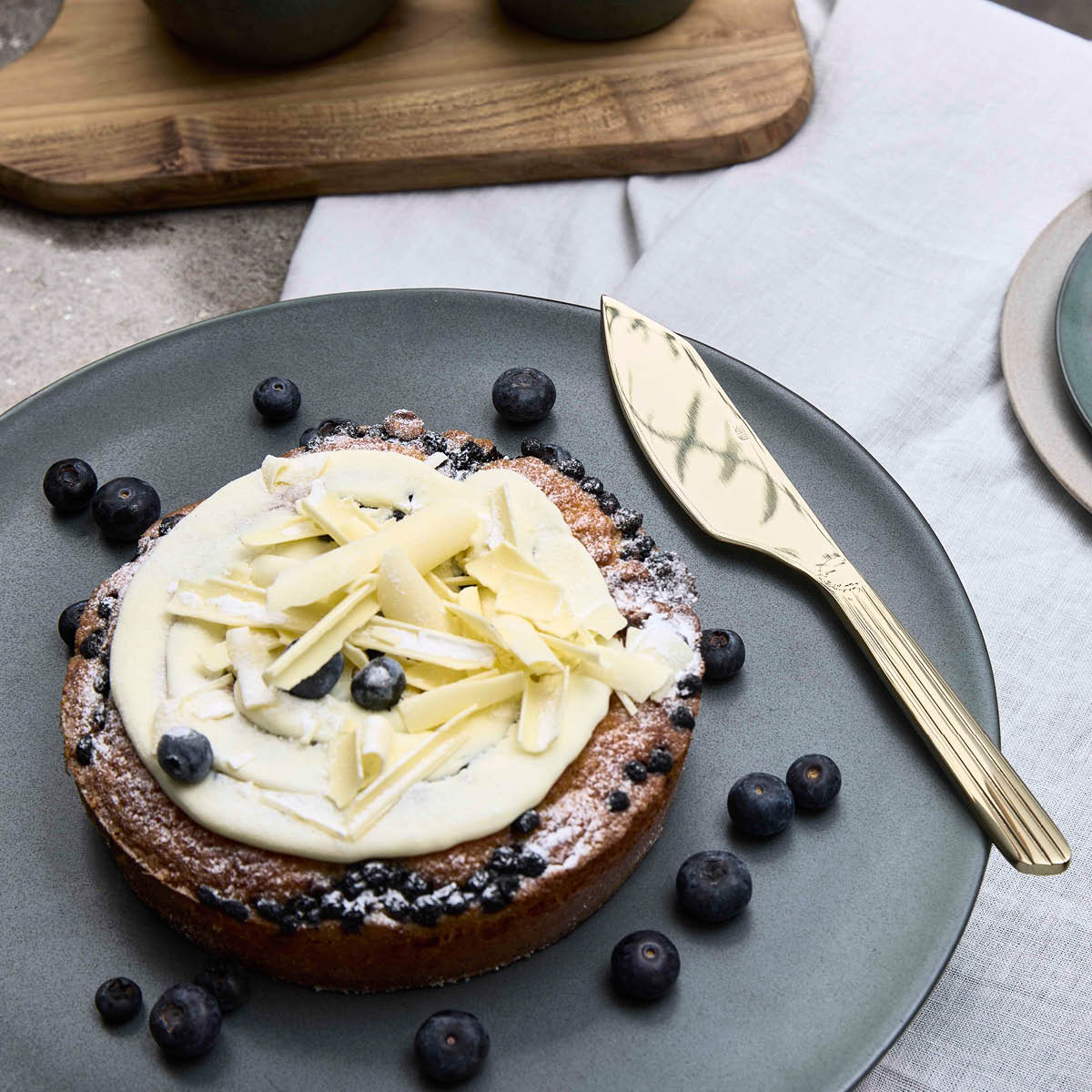 Aida Raw Kakkuveitsi 28,7 cm Champagne Gold