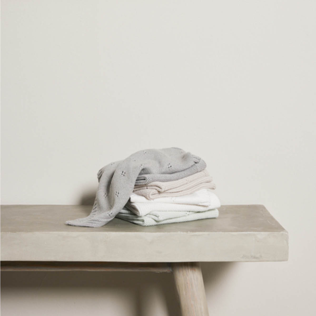 Lene Bjerre Caia disktrasa 28x28 cm 2-pack salviagrön