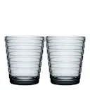 Aino Aalto glas 22 cl 2-pack grå