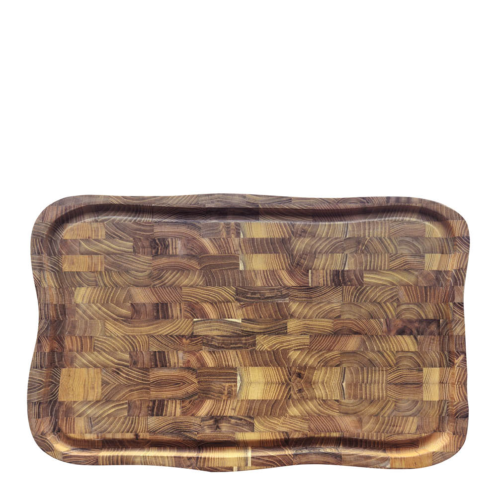 Aida - Raw leikkuulauta 55x35 cm teak