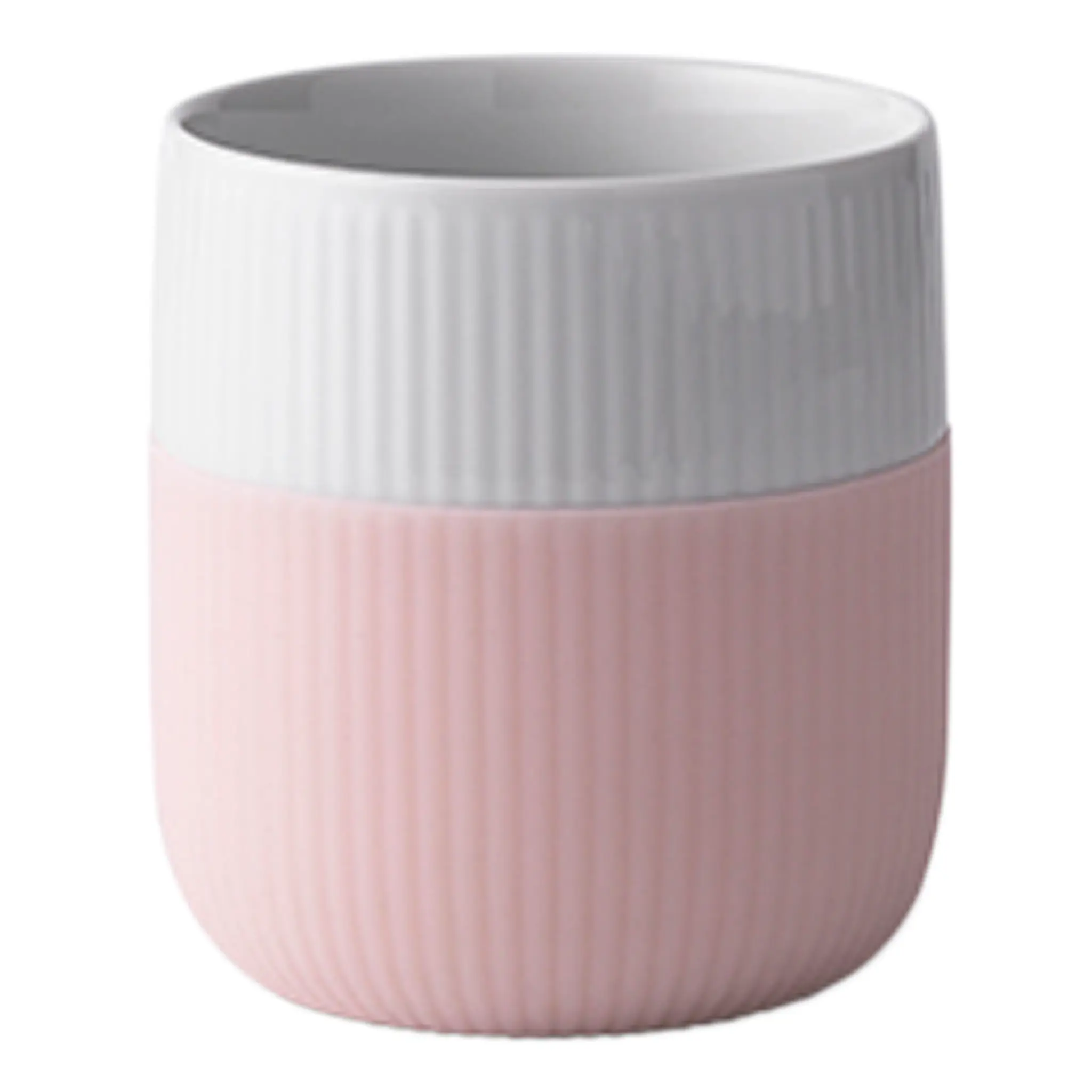 Royal Copenhagen Fluted Contrast Mugg 35 cl Dahliarosa