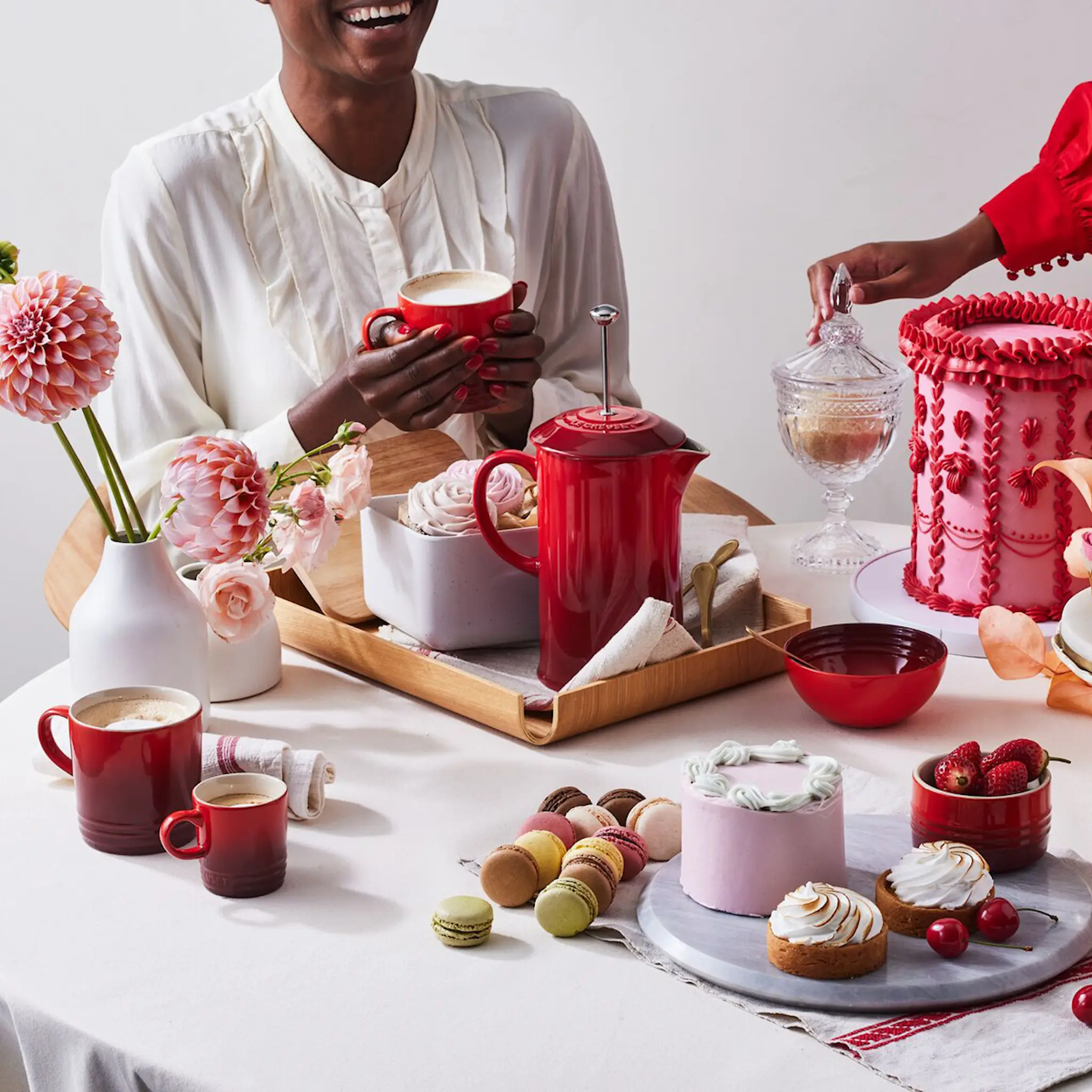 Le Creuset Espressomuki 10 cl Cerise