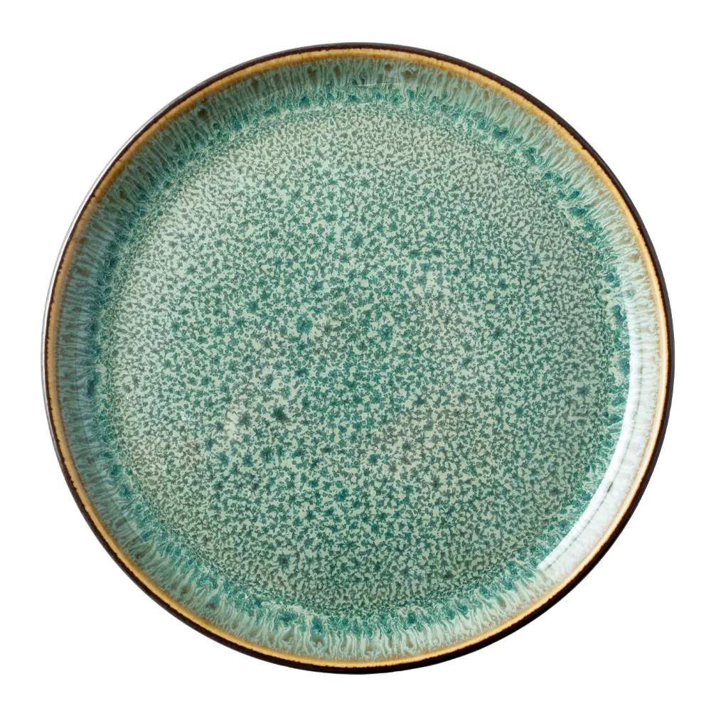 Lautanen Gastro 17 cm Vihreä/Musta