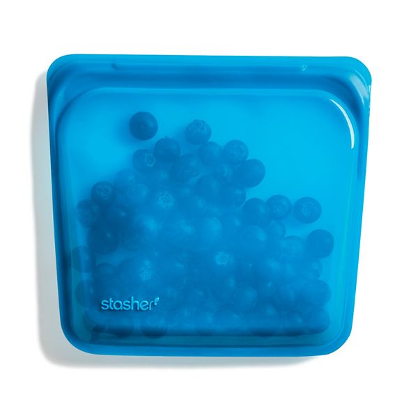 Stasher Sandwich silikonpose 0,45L blueberry
