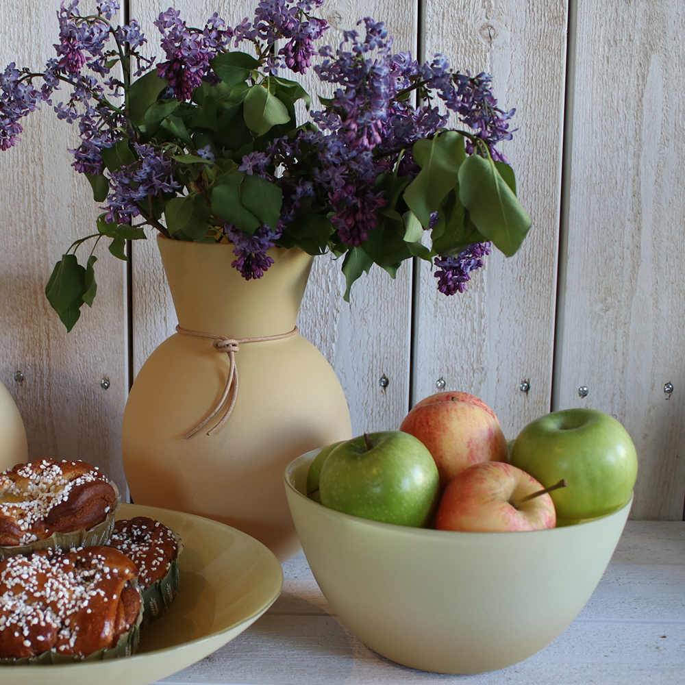 Nybro Crystal Happy Kulho 21 cm Lemoncurd