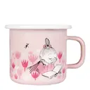 Mumin Emaljmugg I Trädgården 25 cl Rosa