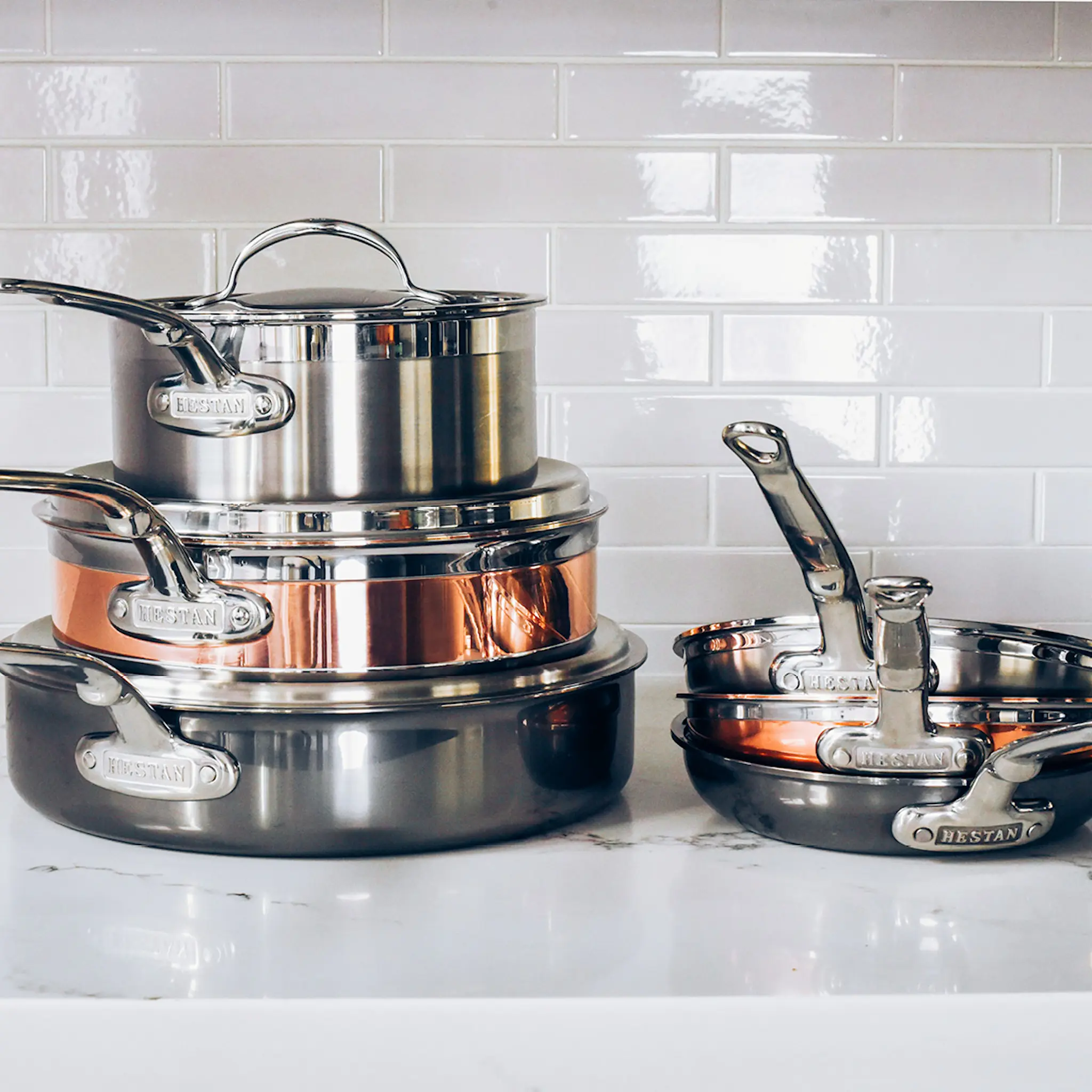Hestan Copperbond Sautépanna 3,5 L Koppar