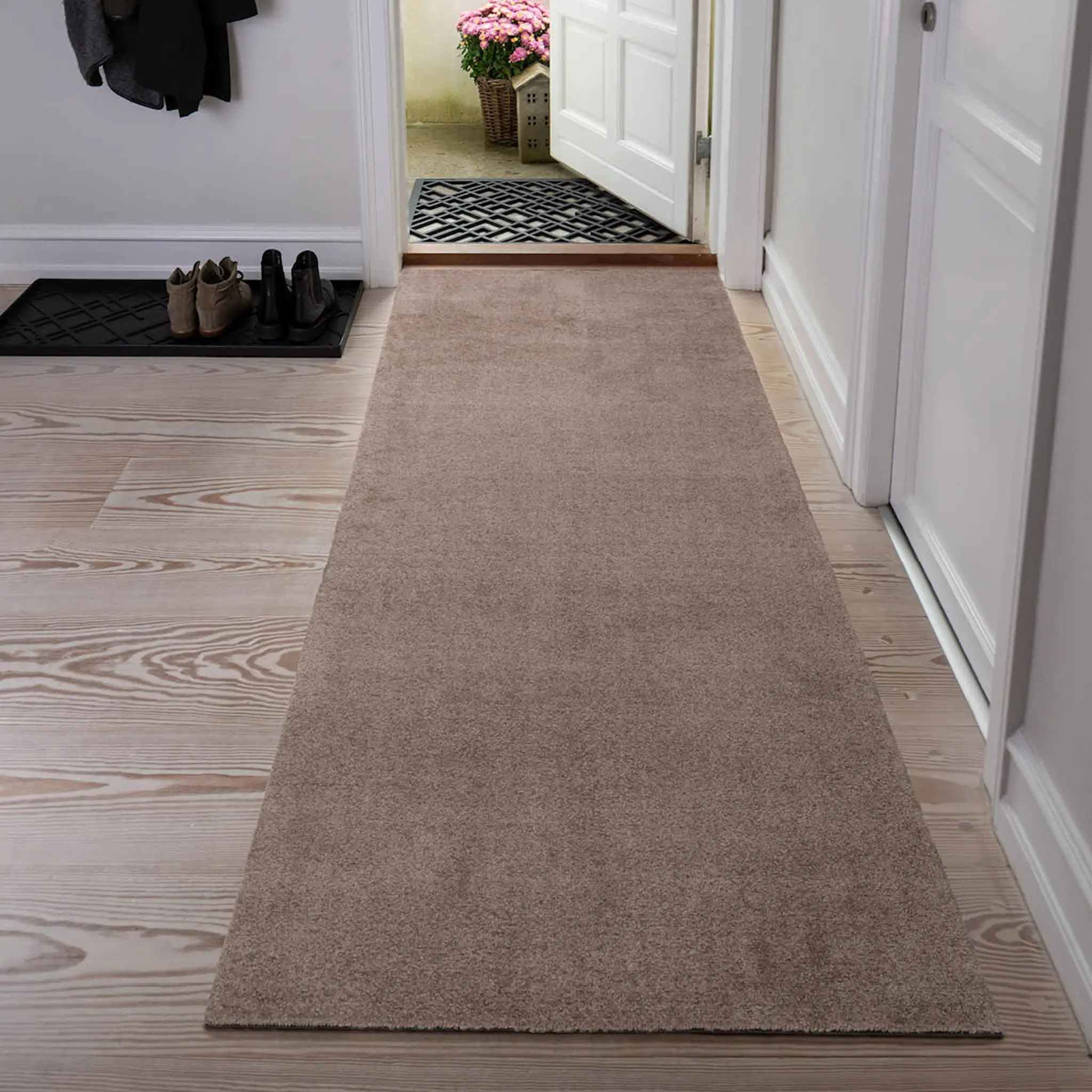 Tica Copenhagen Unicolor golvmatta 200x90 cm sand/beige