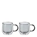 Lundi mugg 2-pack 20 cl smoke